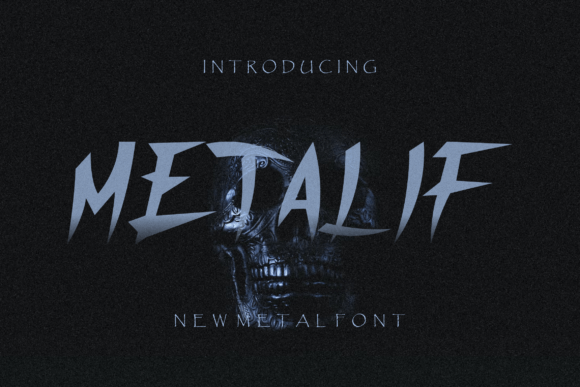 A Modern Mysterious Display Font for Makers