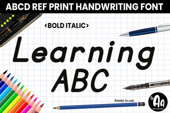 Abcd Ref Bold Italic: A Display Font for Creators