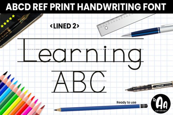 Abcd Ref Lined2: A Display Font for Standout Campaigns