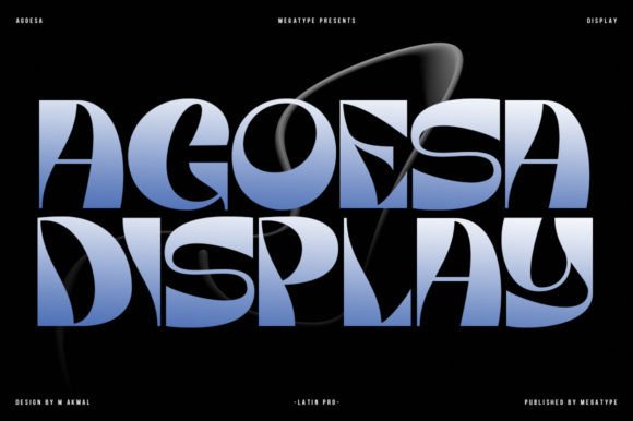 Agoesa: A Trendy Display Font for Handmade Sellers and Creatives