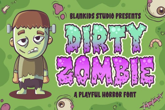Dirty Zombie: A Spooky Display Font for Bold Business Branding