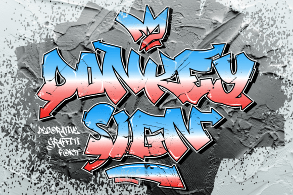 Donkey Sign: A Graffiti-Style Display Font That Grabs Attention—Strategically
