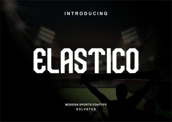 Elastico: A Sporty Display Font for Modern Web Design