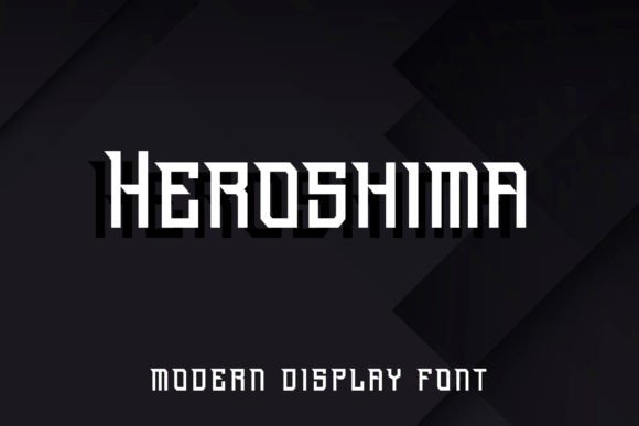 Heroshima: A Display Font Built for Scroll-Stopping Campaigns