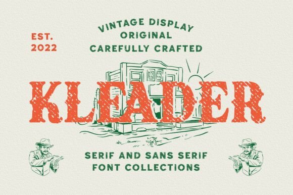Kleader: A Display Font That Commands Attention in Campaigns