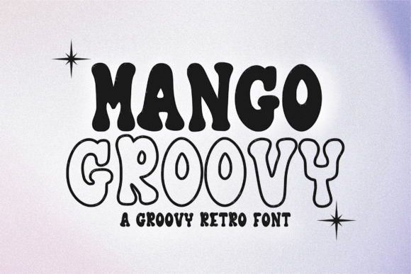 Mango Groovy: A Retro Display Font with Editorial Charm