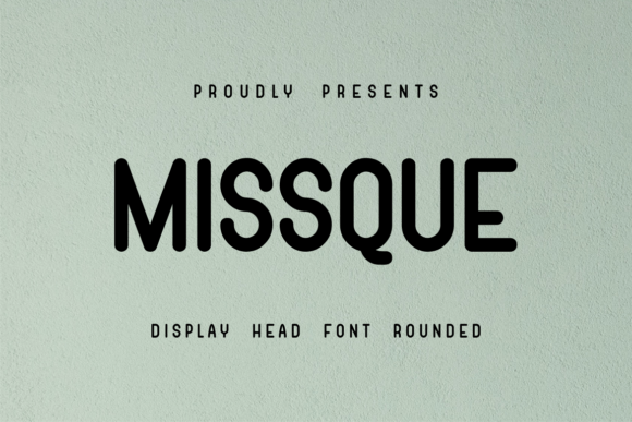 Missque Font: A Bold Display Typeface for Small Business Branding
