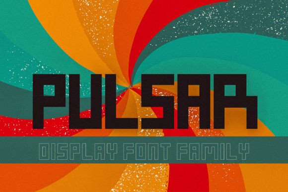 Pulsar: A Display Font That Brings Modern Energy to Branding