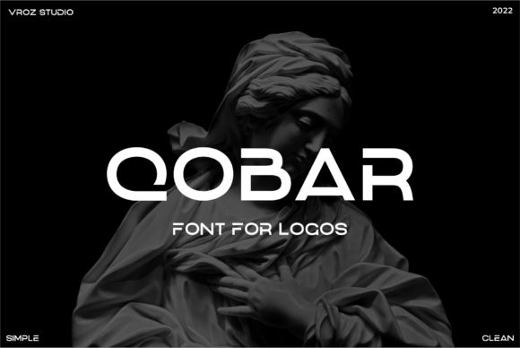 Qobar: A Modern Display Font for Makers and Crafters
