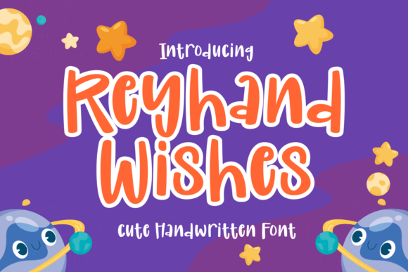 Reyhand Wishes: A Handwritten Display Font for Web Designers