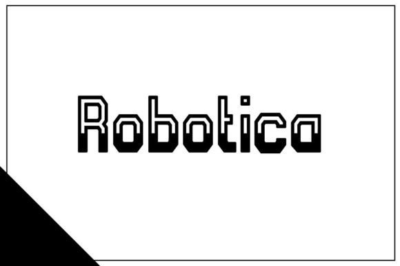 Robotica: The Futuristic Display Font for Makers