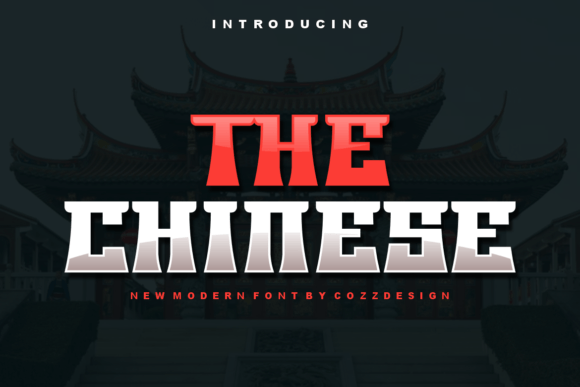 The Chinese: A Modern Display Typeface for Editorial Design