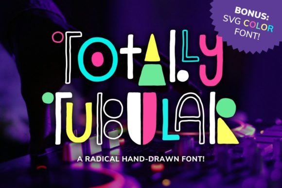 Totally Tubular: A Display Font That Feels Like a Deep Breath