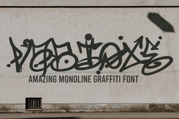 Vabioxe Font: Elevate Your Brand with Monoline Graffiti Style